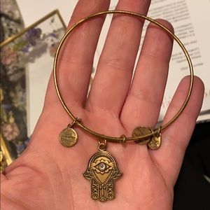 Hamsa Alex and Ani bracelet